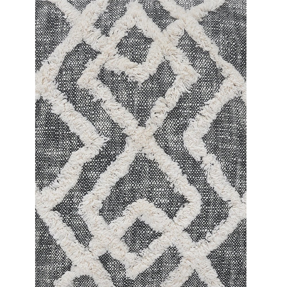 Tufted Geometric Diamond Modern Throw Pillow. Picture 6