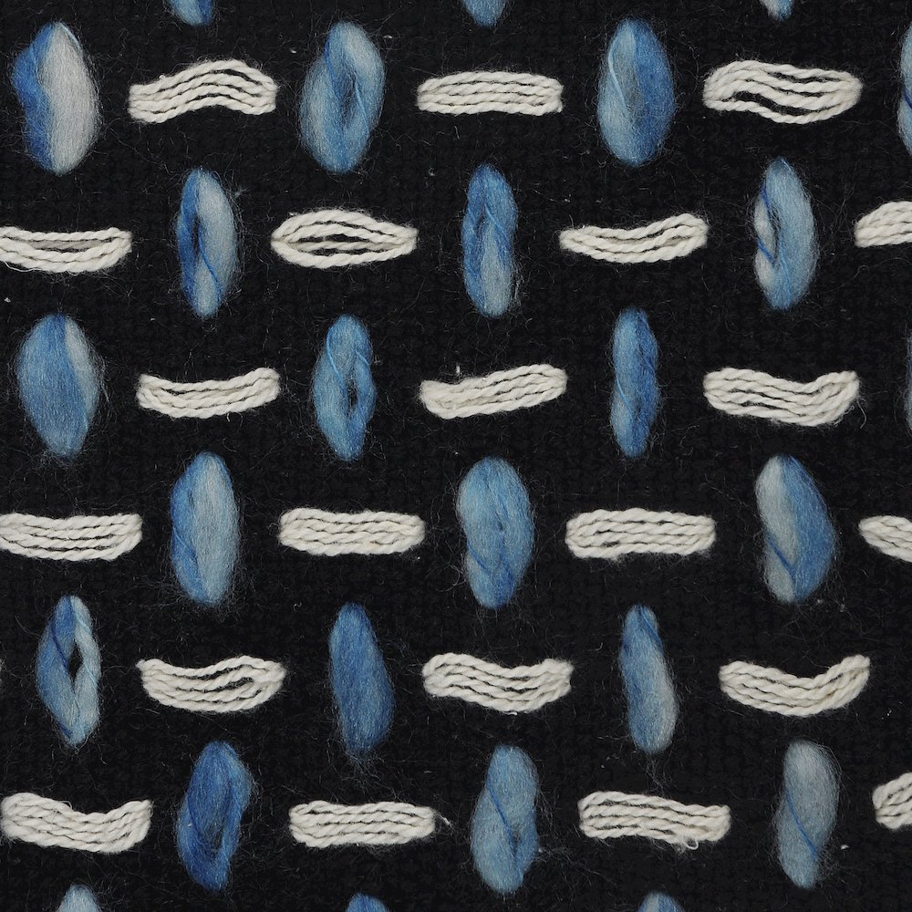 Modern Interwoven Throw Pillow with Fringe. Picture 5