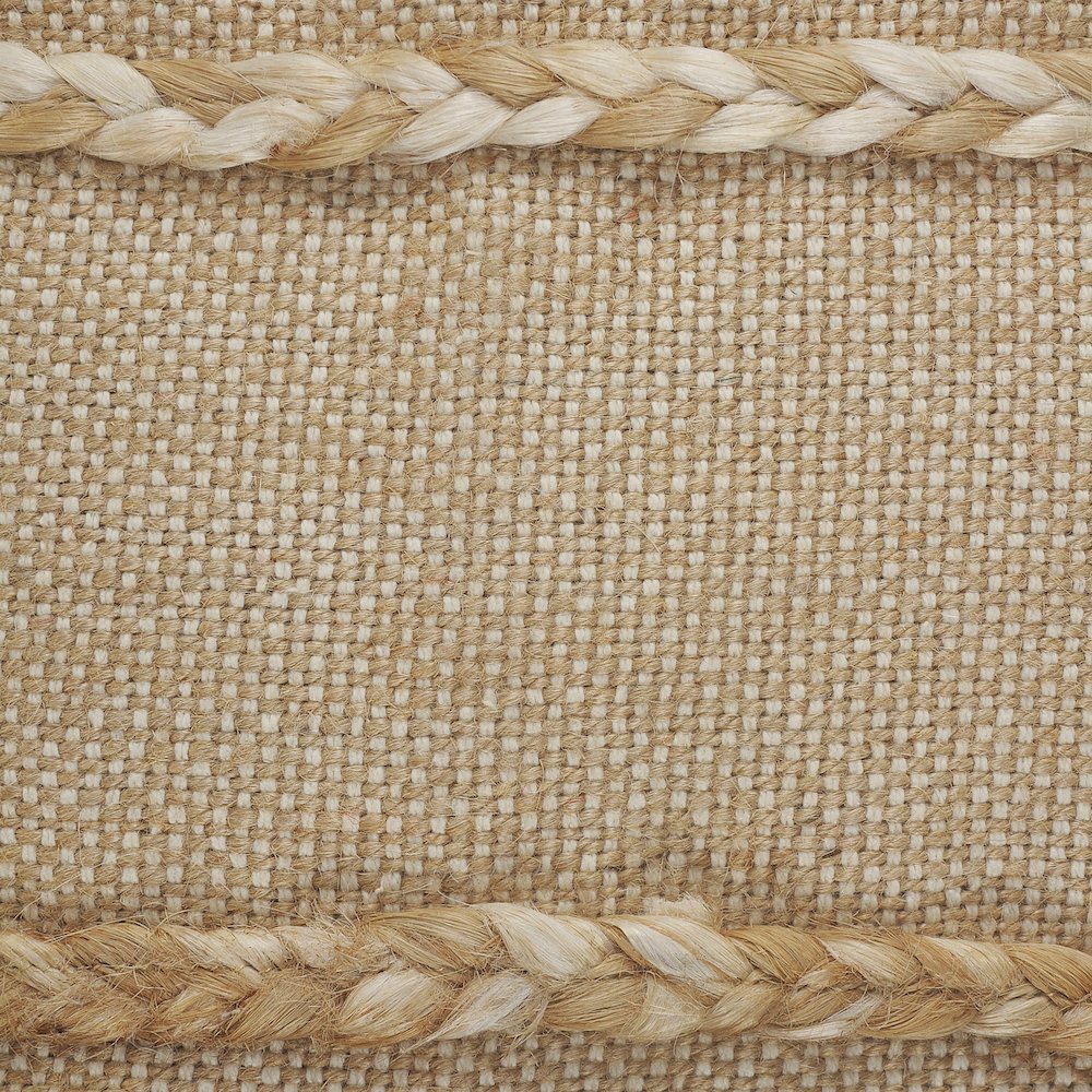 Ox Bay Black/Tan Stripe Cotton Blend Pillow Cover. Picture 2