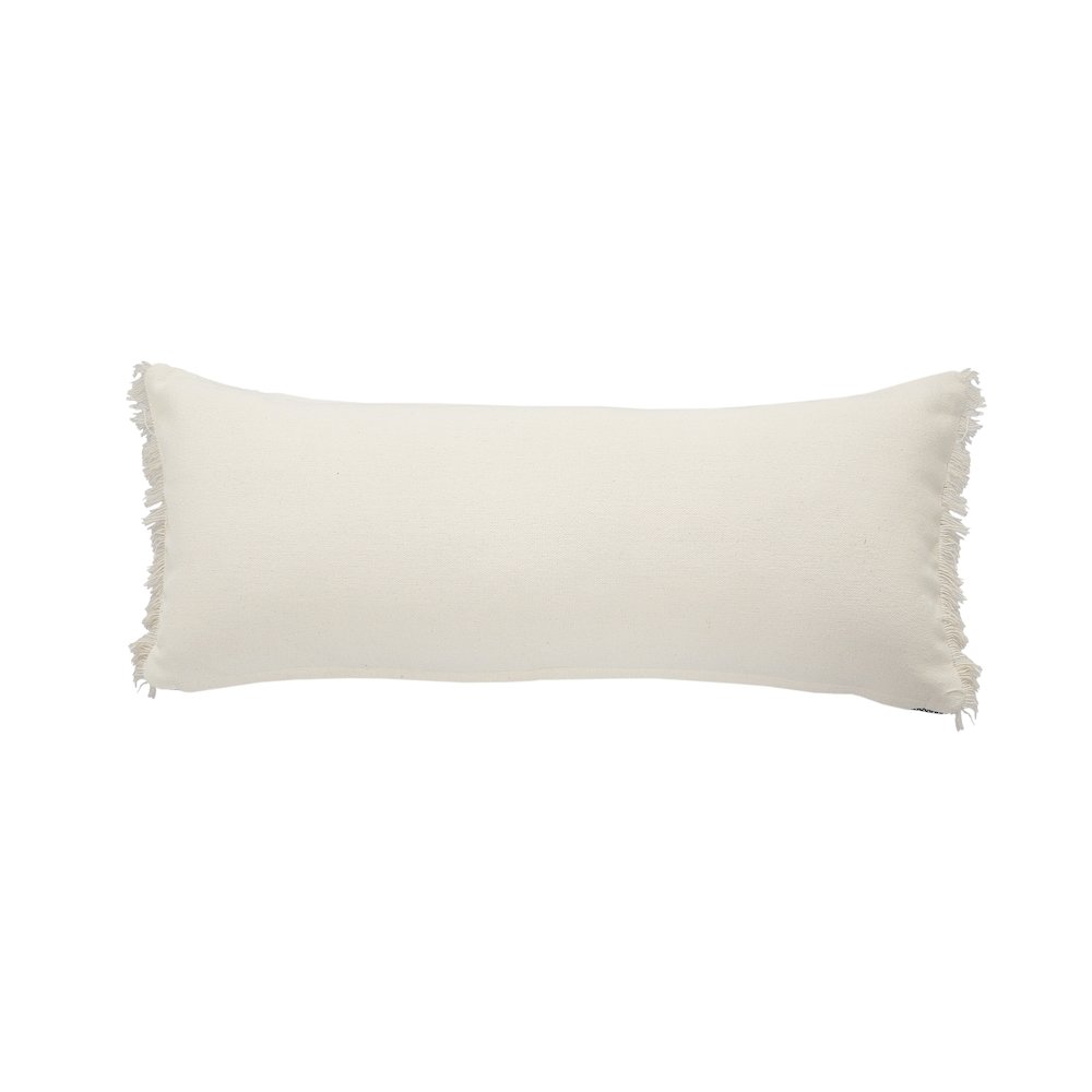 Ox Bay Red/Tan Stripe Cotton Blend Pillow Cover. Picture 7