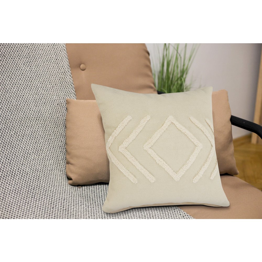 Directional Diamond Throw Pillow. Picture 8