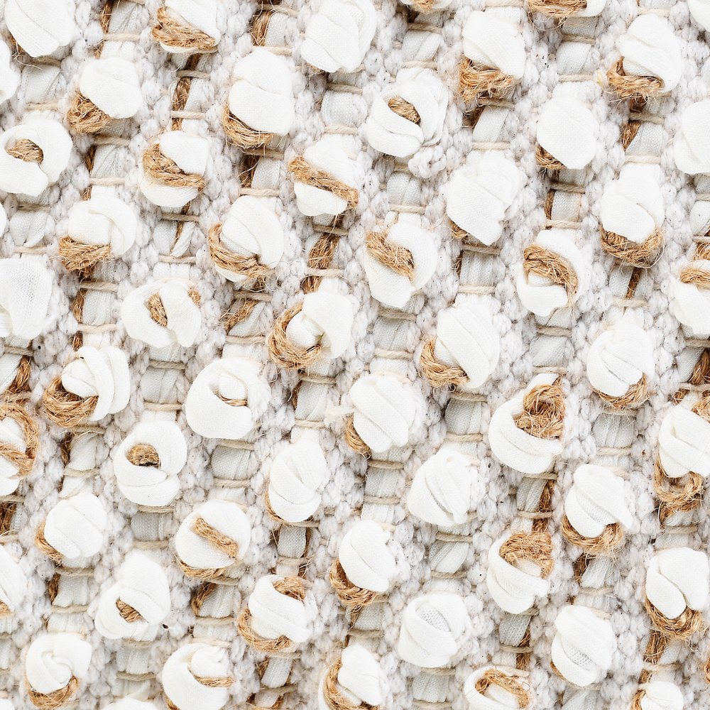 Bohemian Farmhouse Textured Knot Lumbar Throw Pillow. Picture 2