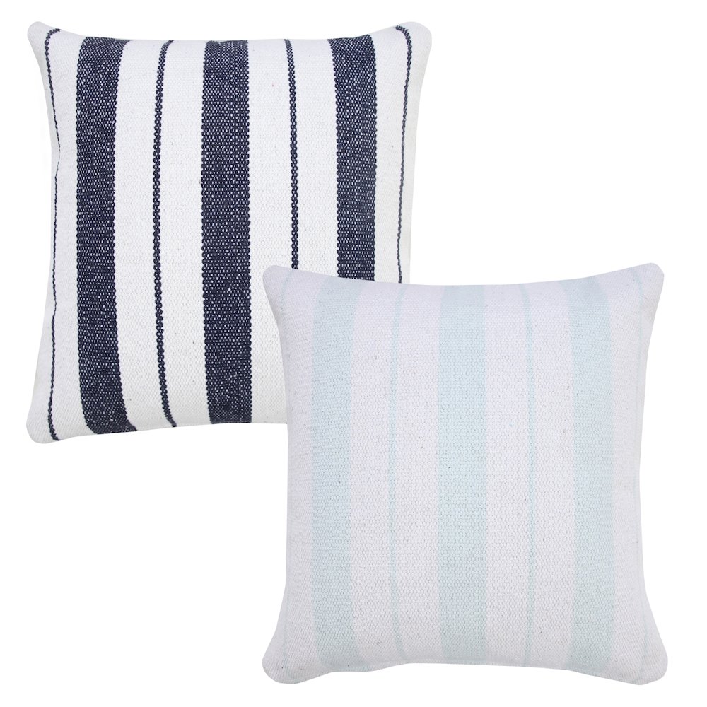 Triple Center Striped Throw Pillow. Picture 8