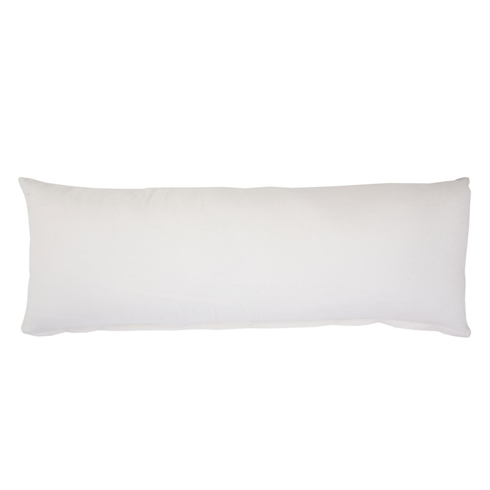 Ox Bay Hand-Woven Blue/White Floral/Botanical All-Natural Cotton Pillow Cover. Picture 7