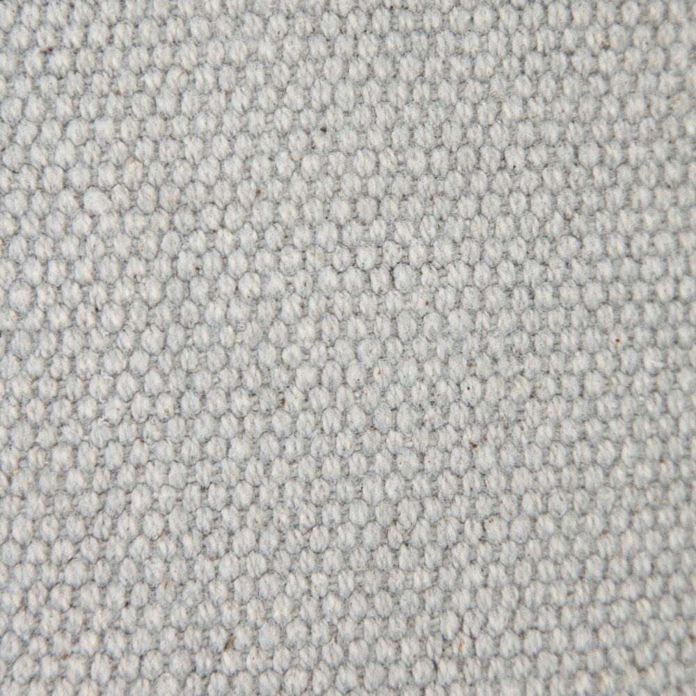 Ox Bay Gray Solid All-Natural Cotton Pillow Cover. Picture 2