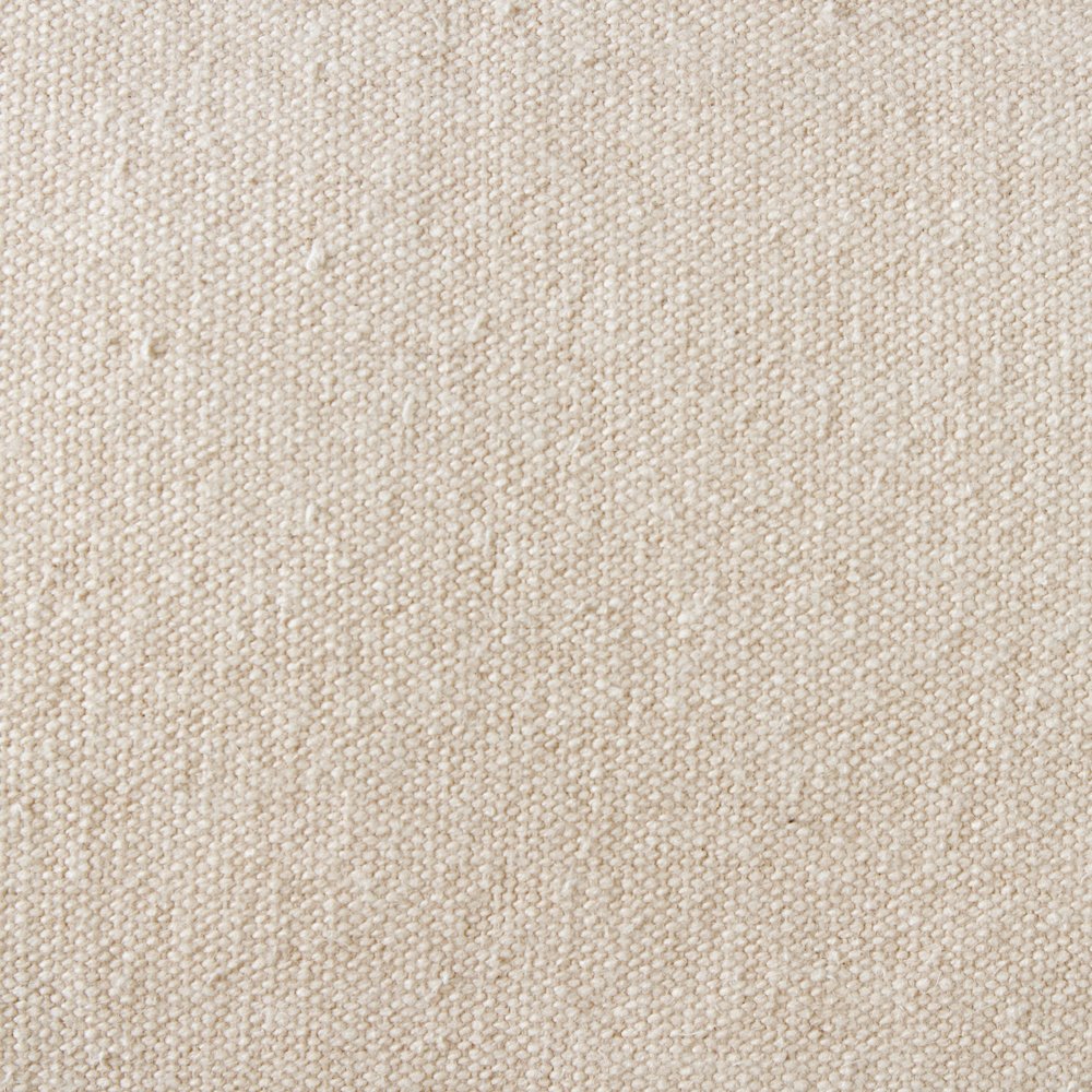 Ox Bay Hand-Woven Beige Solid All-Natural Cotton Pillow Cover. Picture 2