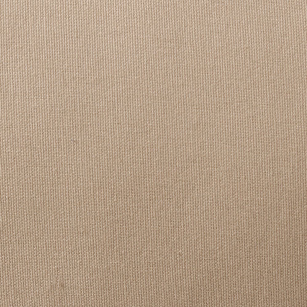 Ox Bay Hand-Woven Tan/White Bordered All-Natural Cotton Pillow Cover. Picture 2