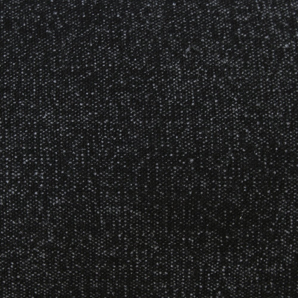 Ox Bay Hand-Woven Black Bordered All-Natural Cotton Pillow Cover. Picture 2