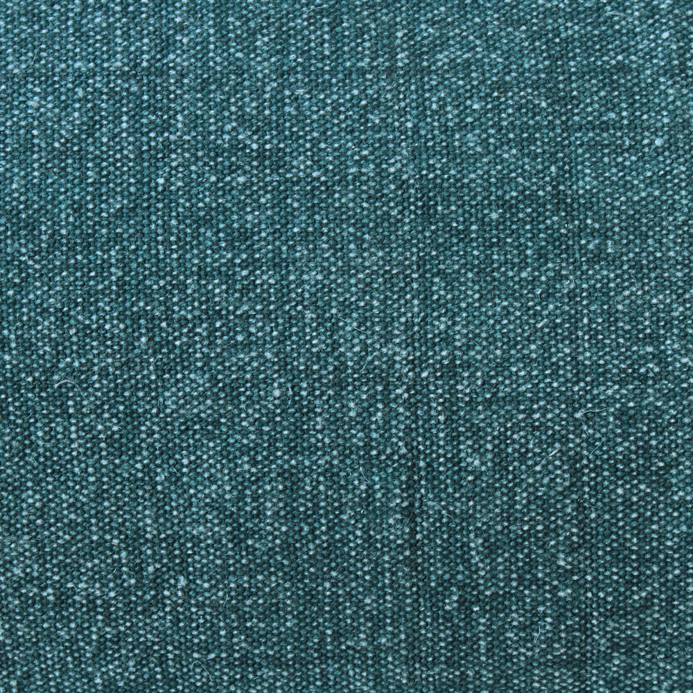 Ox Bay Hand-Woven Green Solid All-Natural Cotton Pillow Cover. Picture 2