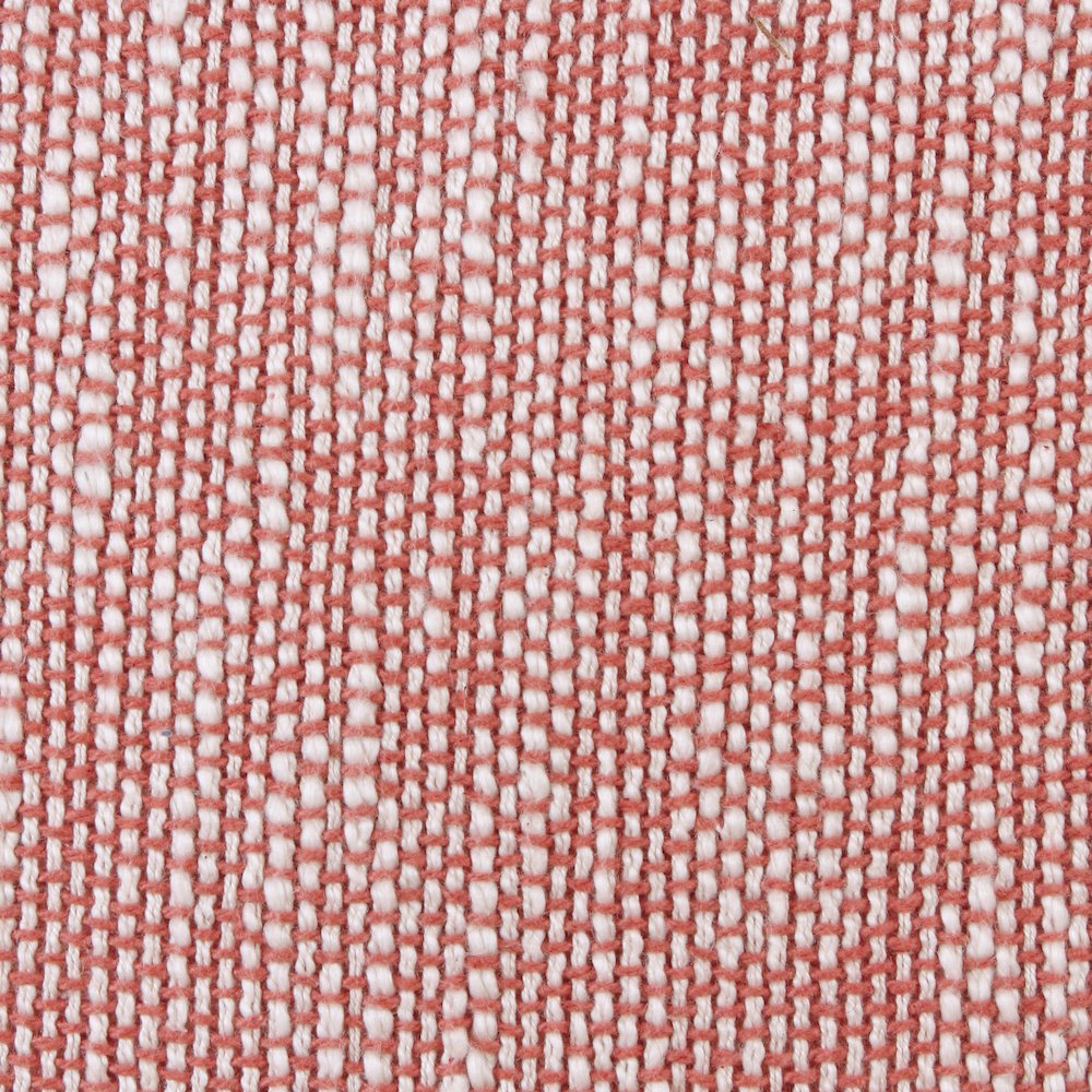 Aspen Cotton Poly Filled Pillow in Red/White, 20" x 20". Picture 2