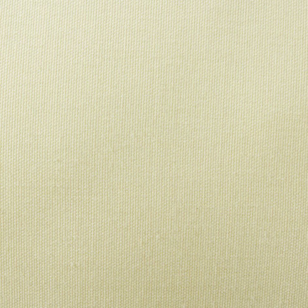 Ox Bay Hand-Woven Yellow/White Bordered All-Natural Cotton Pillow Cover. Picture 2