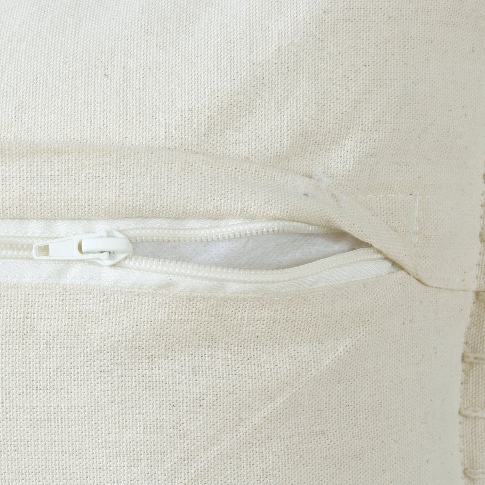 Vital Cotton Poly Filled Pillow in Yellow, 14" x 36". Picture 3