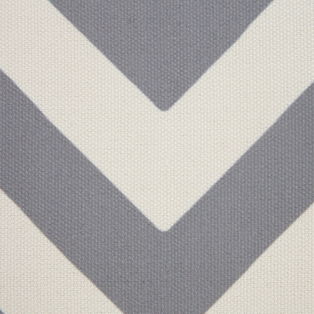 Veranda PET Yarn Poly Filled Pillow in Gray/White, 14" x 20". Picture 7