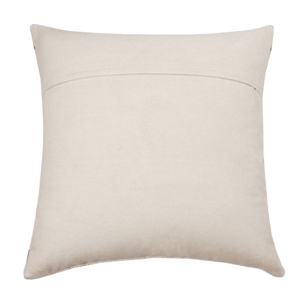 Apollo Cotton Poly Filled Pillow in Gray/White, 20" x 20". Picture 8