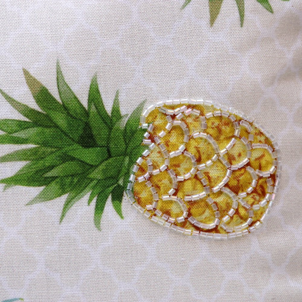 Panama Performance Poly Filled Pillow in Yellow/Green, 20" x 20". Picture 7