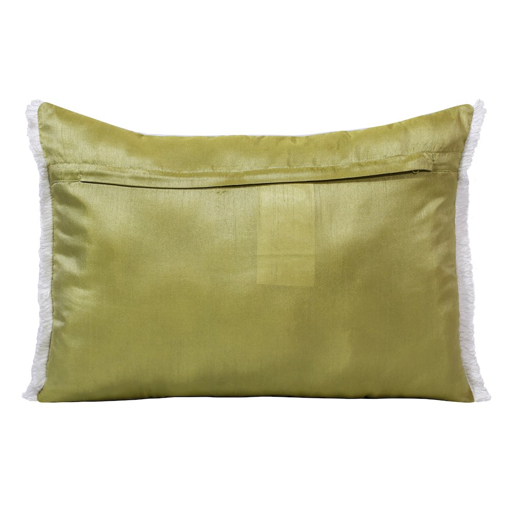 Panama Performance Poly Filled Pillow in Multicolored, 14" x 20". Picture 6