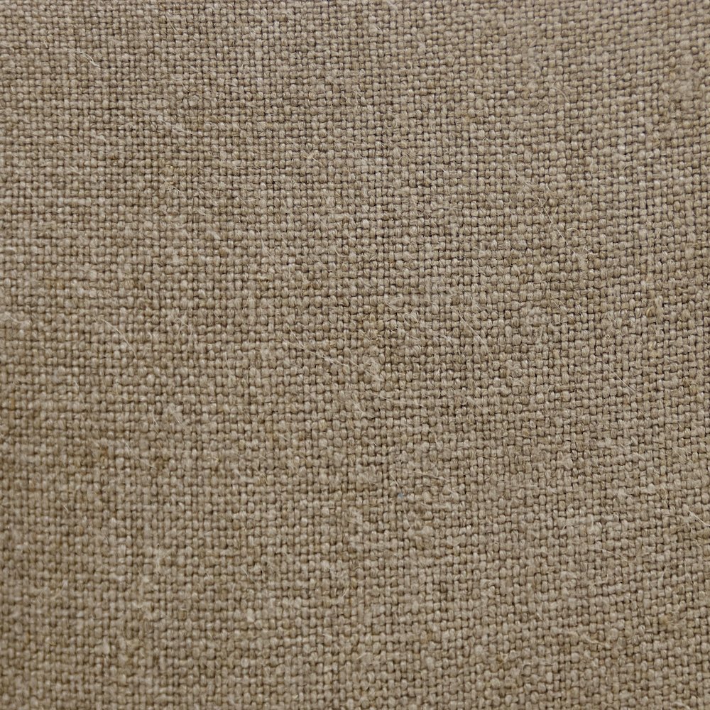 Estate Linen Poly Filled Pillow in Tan/Ivory, 20" x 20". Picture 7