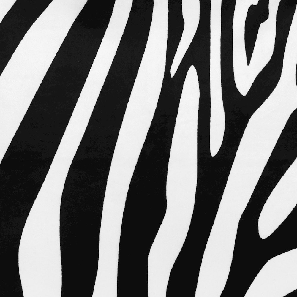 Echo Performance Velvet Poly Filled Pillow in Black/White, 20" x 20". Picture 7