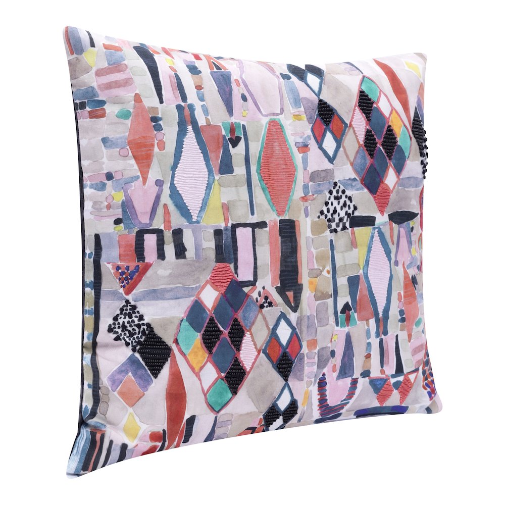 Stacy Garcia Performance Poly Filled Pillow in Multicolored, 20" x 20". Picture 3