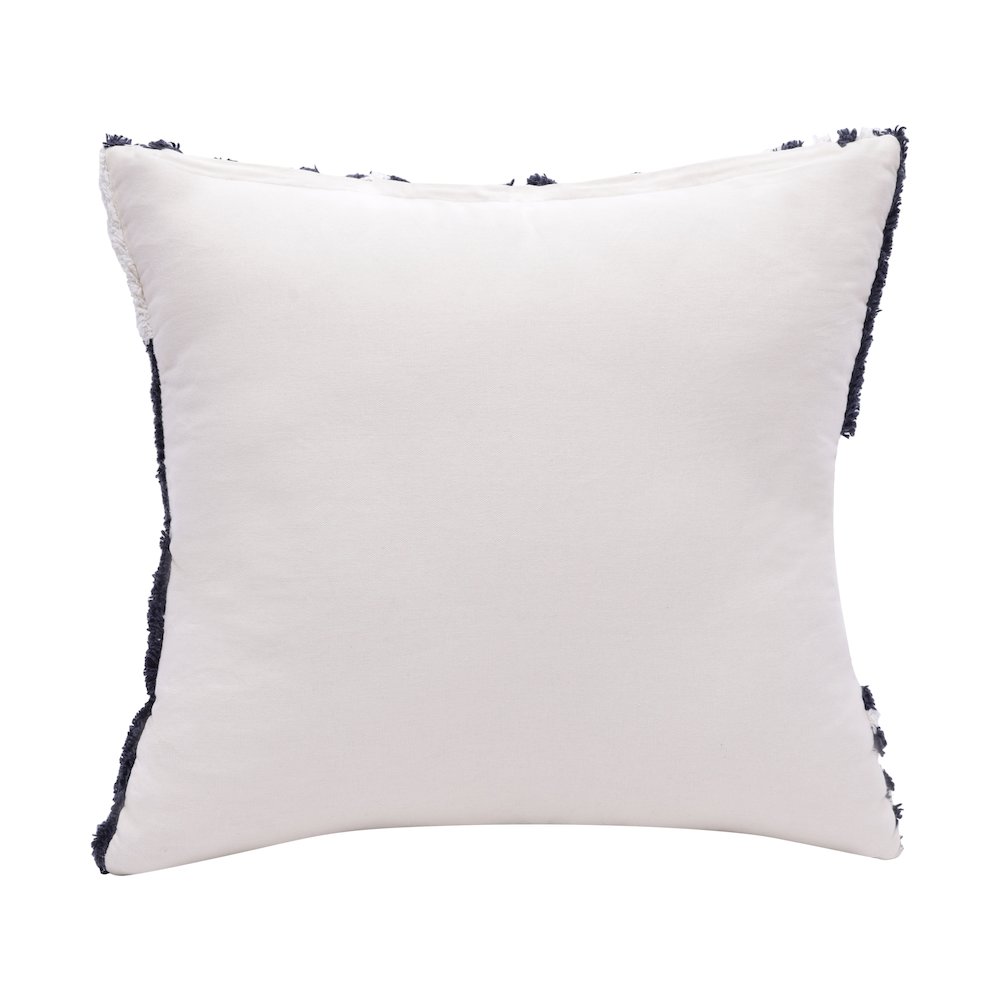 Stacy Garcia Cotton Poly Filled Pillow in Blue/White, 22" x 22". Picture 6