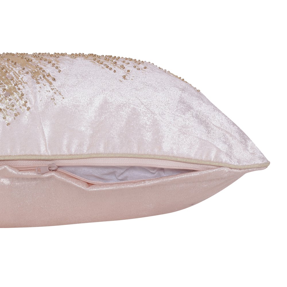 Cosmopolitan Performance Poly Filled Pillow in Gold/Pink, 16" x 24". Picture 10