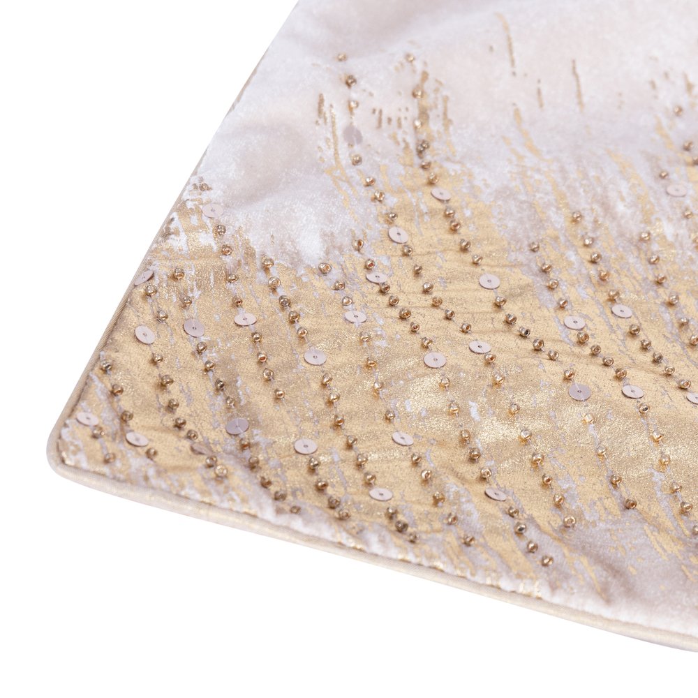 Cosmopolitan Performance Poly Filled Pillow in Gold/Pink, 16" x 24". Picture 5