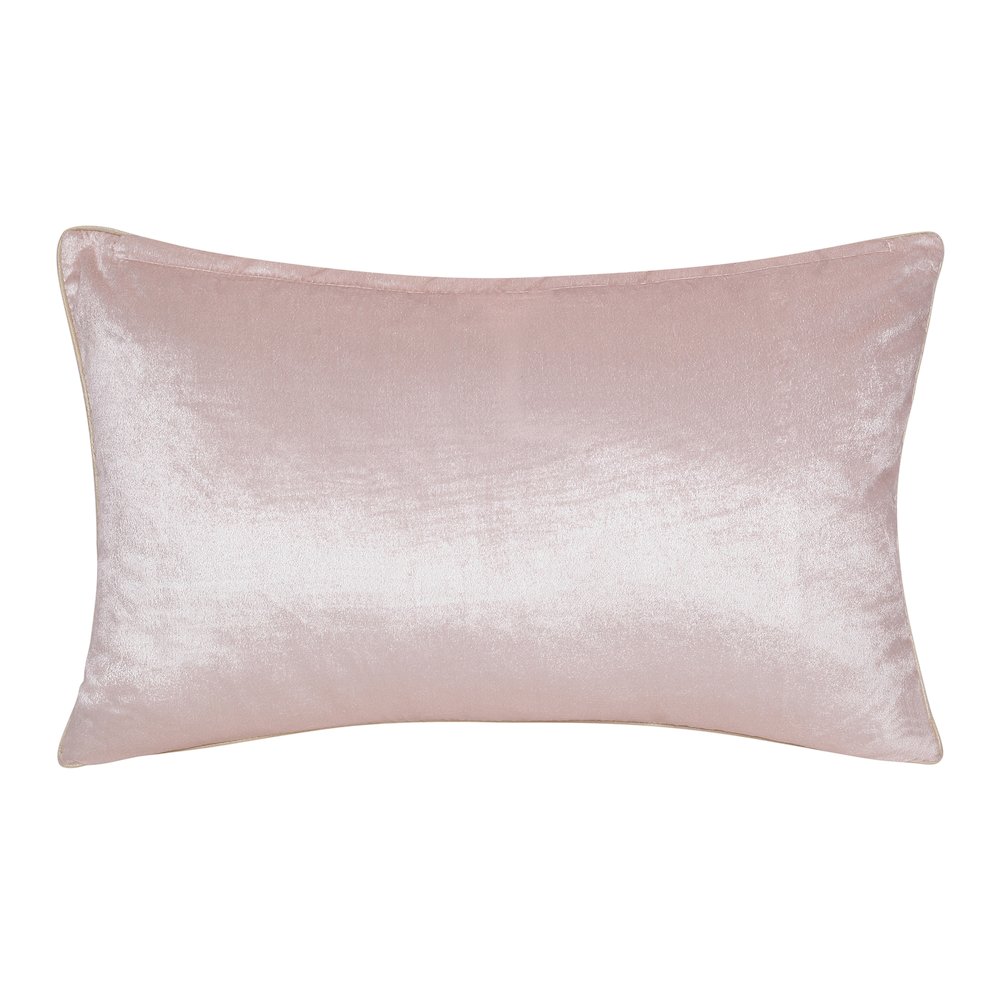 Cosmopolitan Performance Poly Filled Pillow in Gold/Pink, 16" x 24". Picture 6