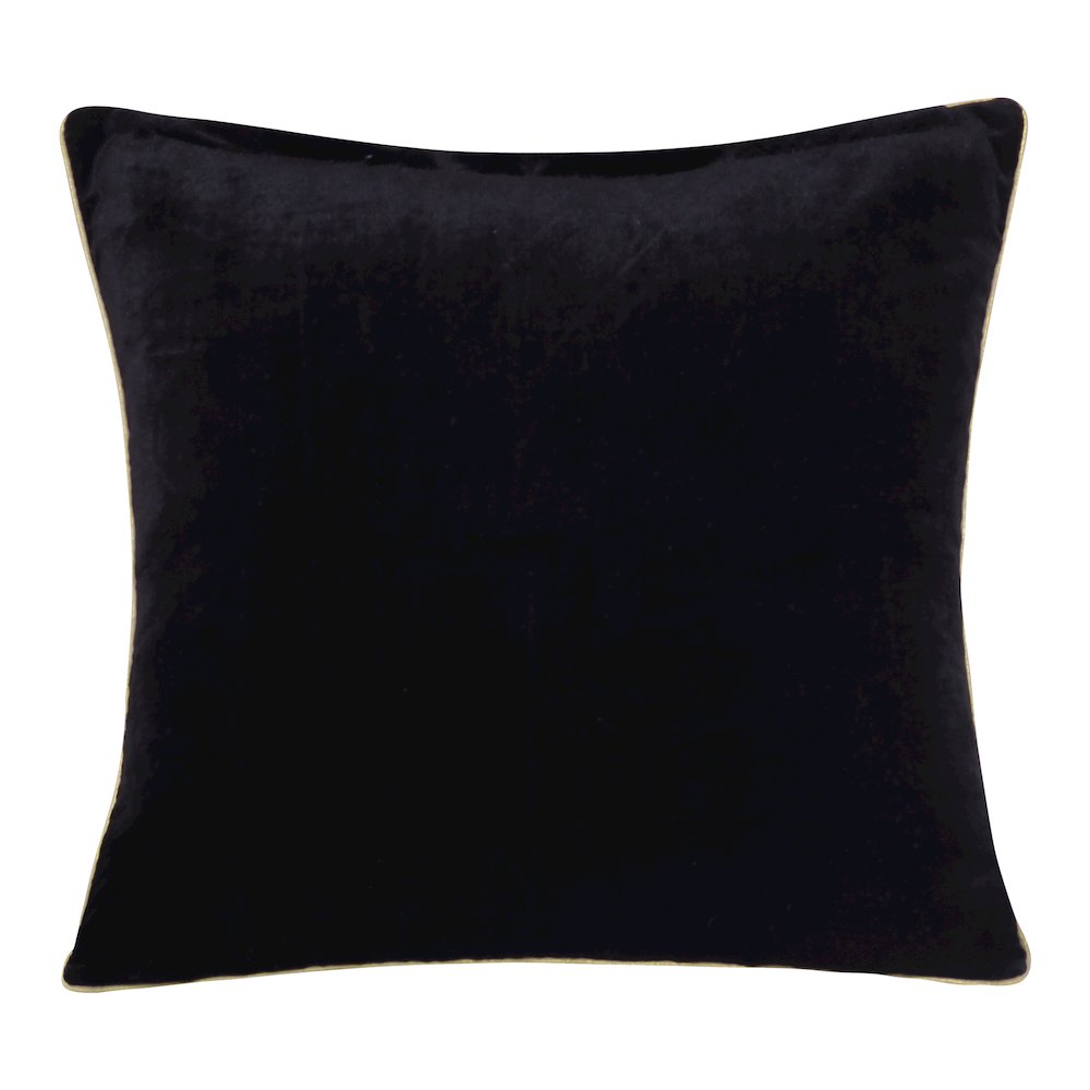 Cosmopolitan Performance Poly Filled Pillow in Gold/Black, 20" x 20". Picture 6