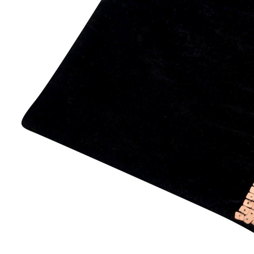 Cosmopolitan Performance Poly Filled Pillow in Black/Gold, 16" x 24". Picture 5