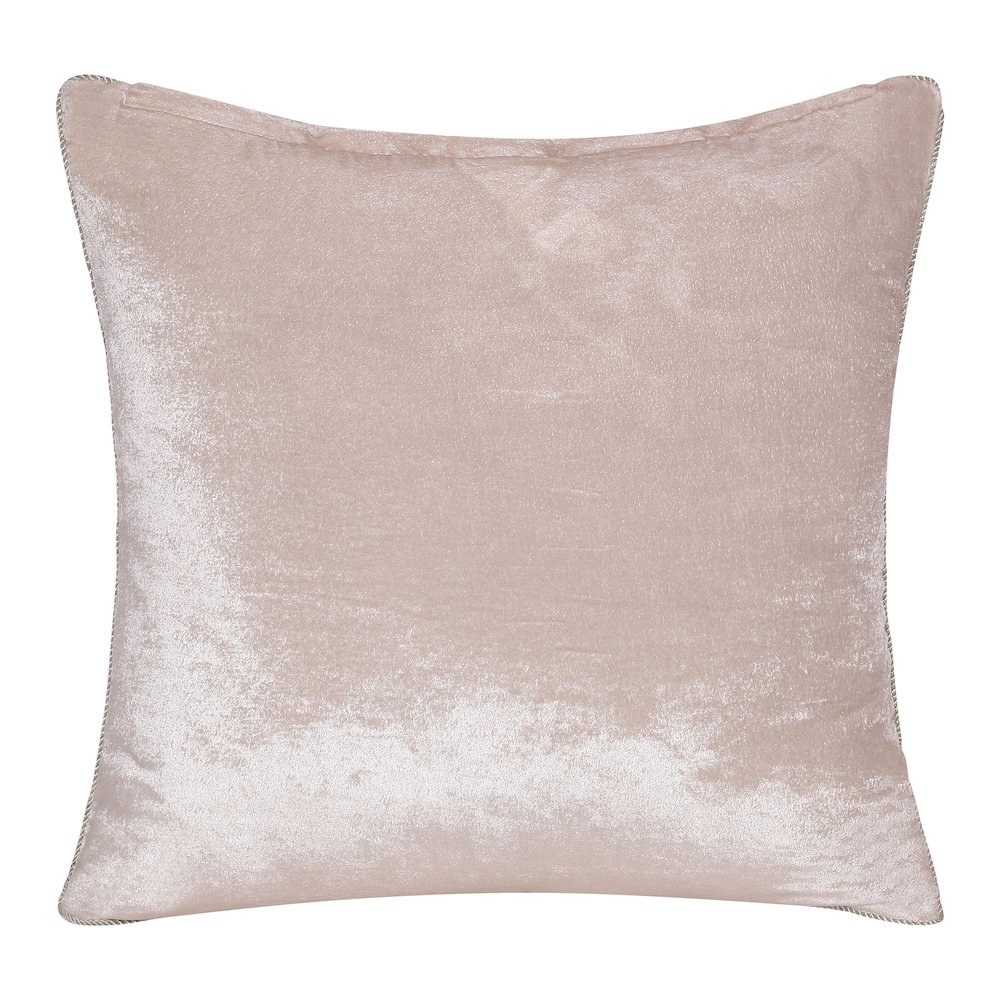 Cosmopolitan Performance Poly Filled Pillow in Pink/Gold, 20" x 20". Picture 6