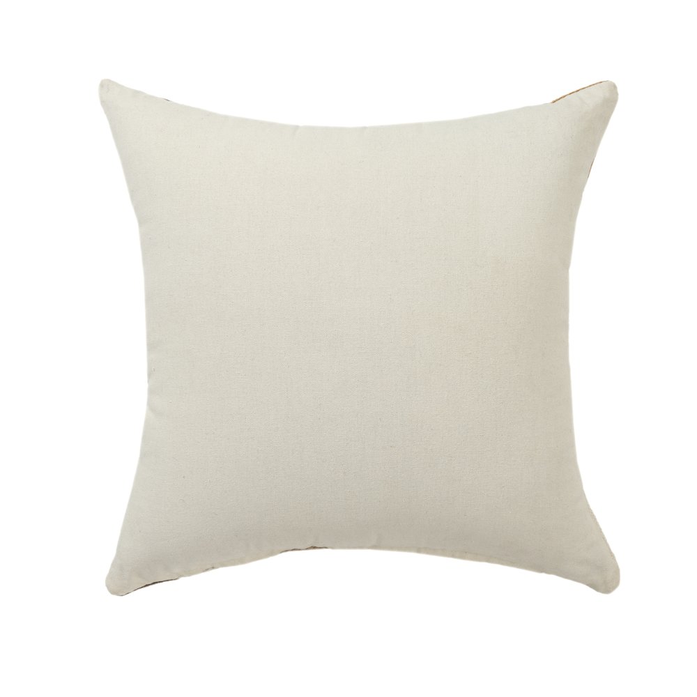 Bauhaus Wool Blend Poly Filled Pillow in Brown/Orange, 24" x 24". Picture 6
