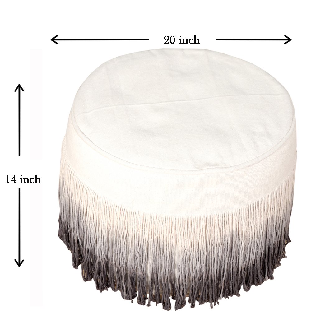 Coverlet Cotton in Ivory 68” x 90”. Picture 6