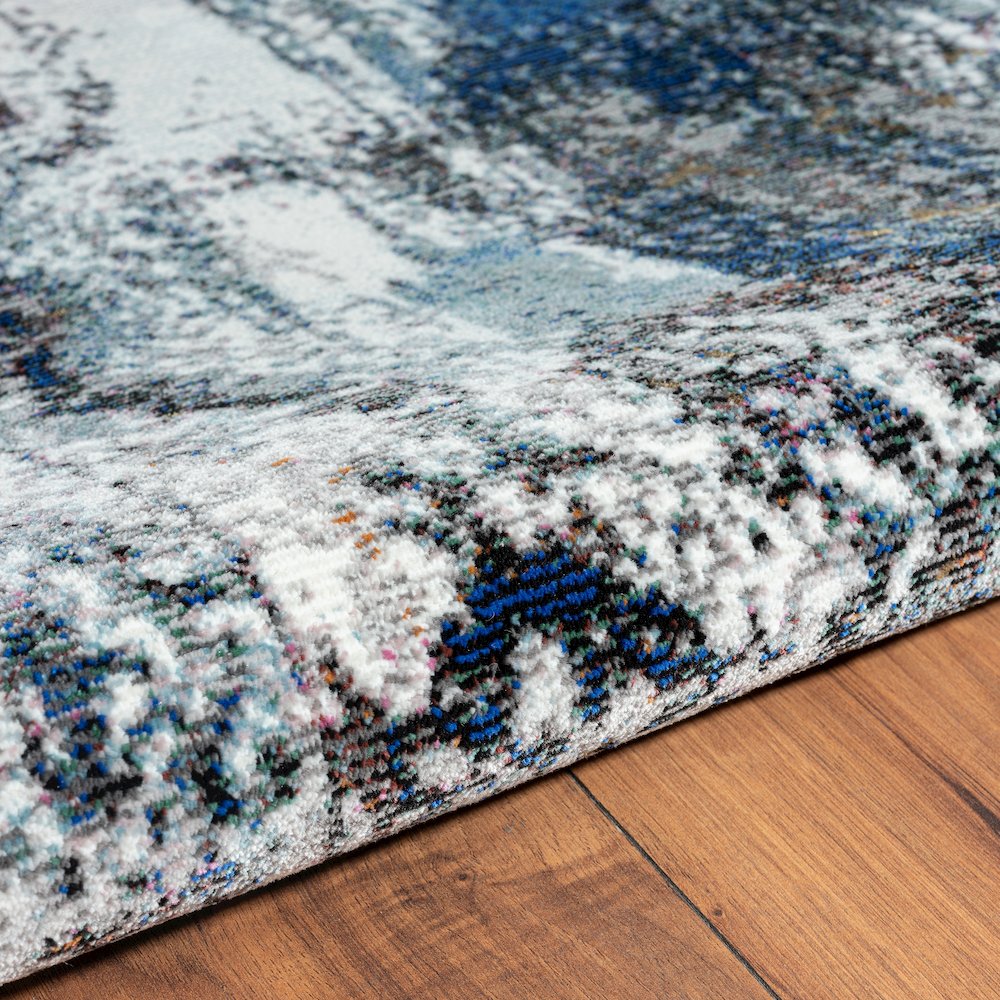 Serene Waterfall Abstract Revolution Area Rug. Picture 4