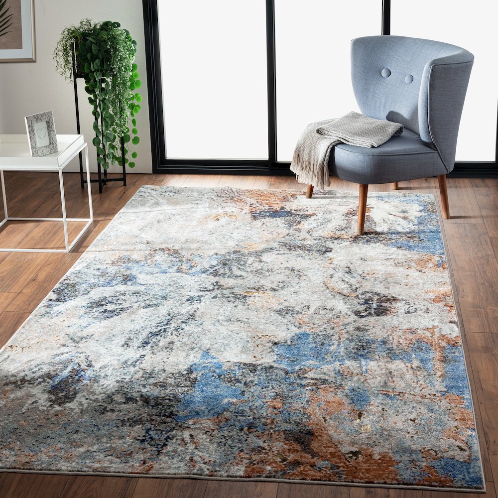 Americana Dreams Abstract Revolution Area Rug. Picture 6