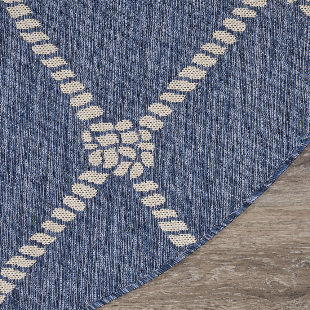 Nautical Knot Indoor Outdoor Round Rug. Picture 5