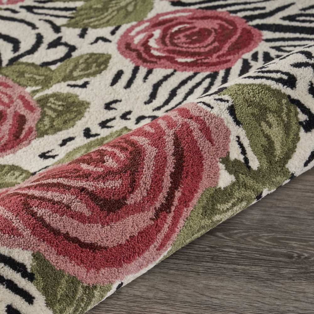 Rose Garden Safari Area Rug. Picture 4