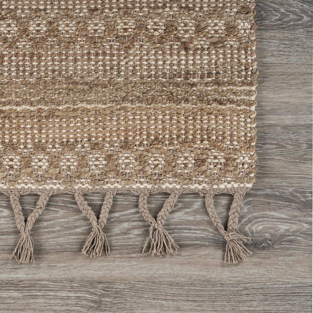 Delicate Natural Area Rug with Bordering. Picture 5