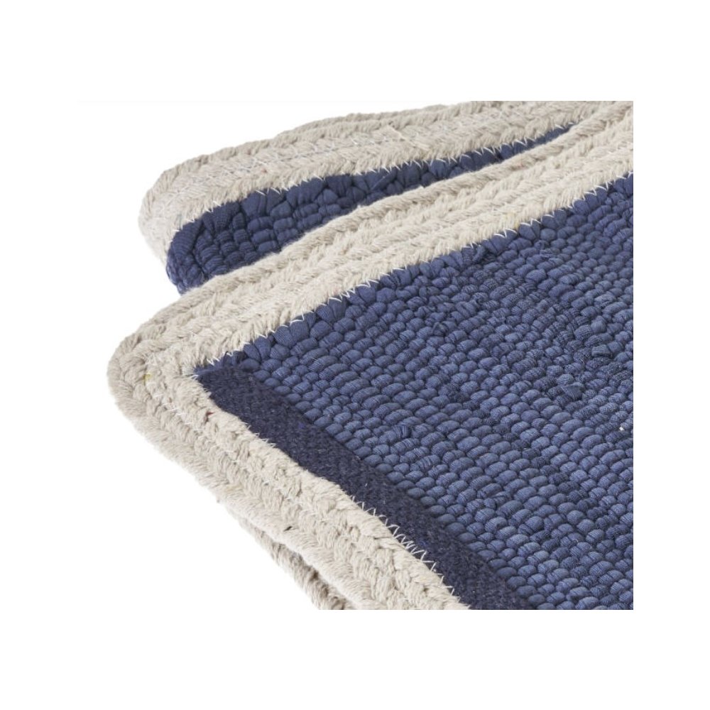 Bordered Indigo Place Mat. Picture 4