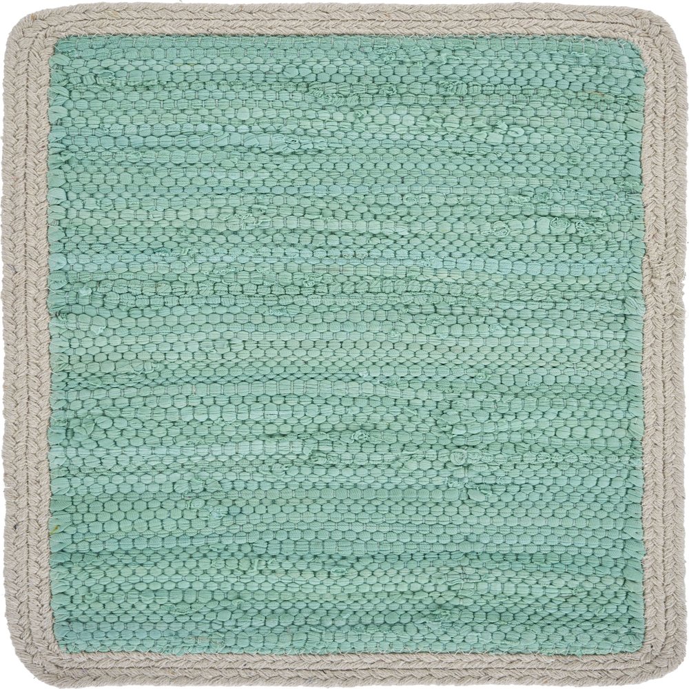 Bordered Turquoise Place Mat. Picture 3