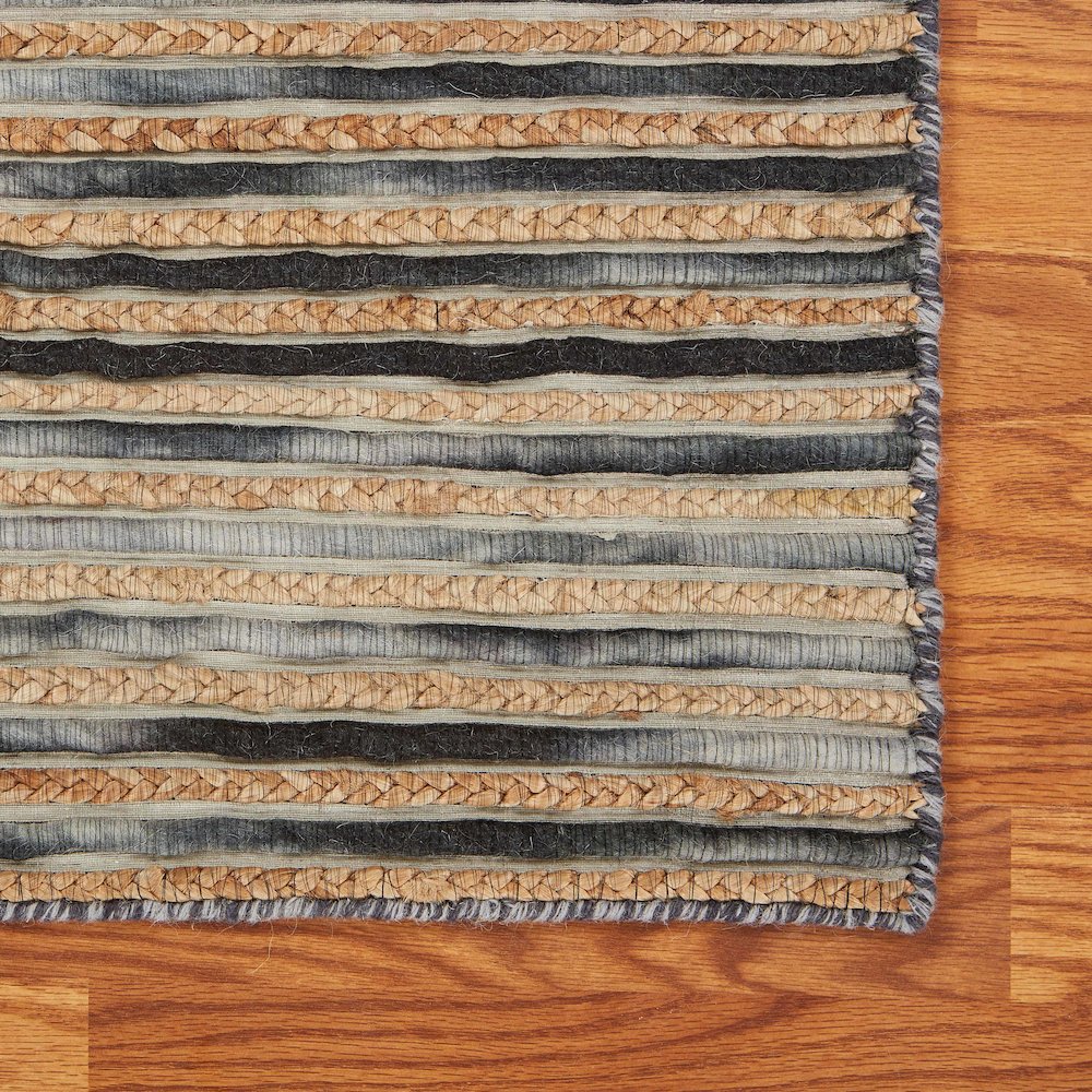 Charcoal Jute Area Rug. Picture 5