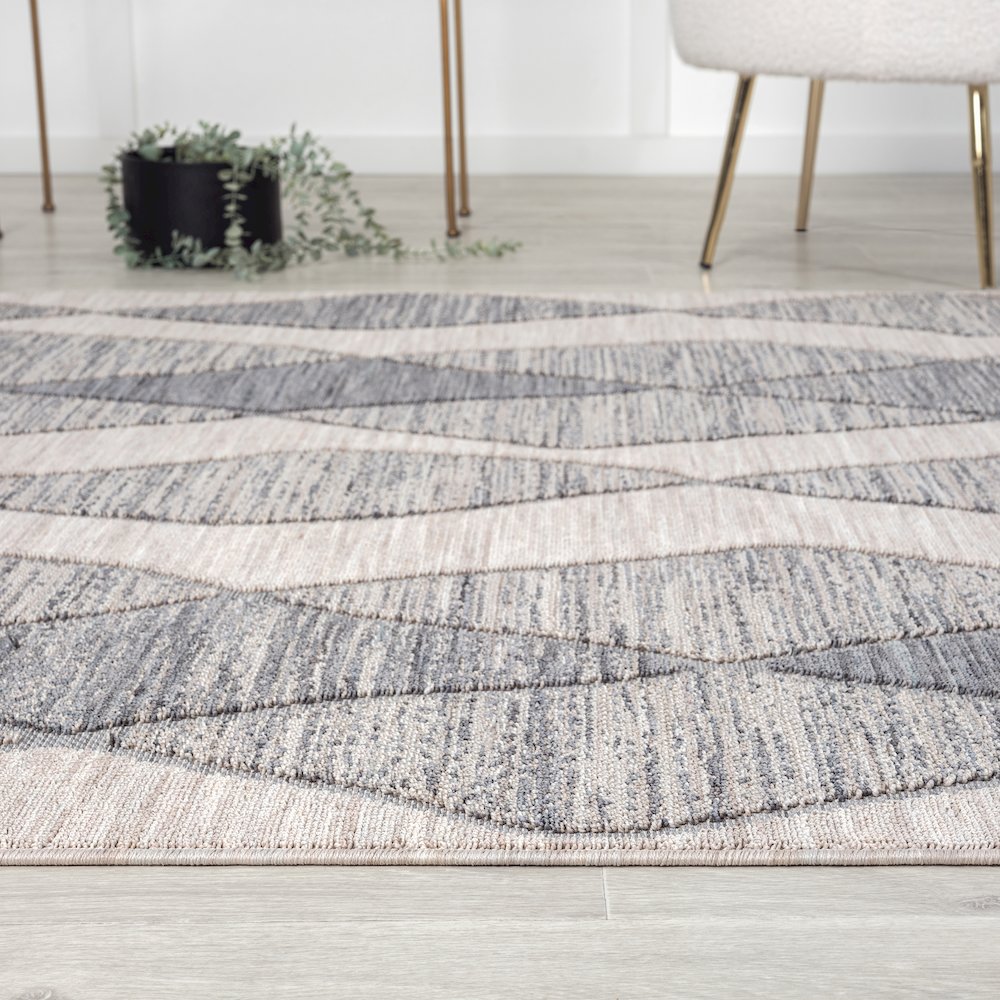 Westport Geometric PET Yarn Indoor/Outdoor Area Rug. Picture 8