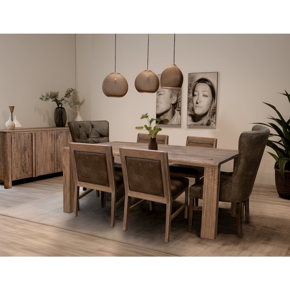 Xel-Ha Natural Console, Almond Brown. Picture 4