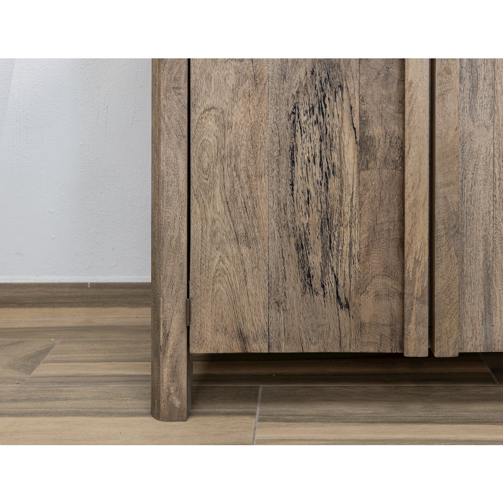 Xel-Ha Natural Console, Almond Brown. Picture 7