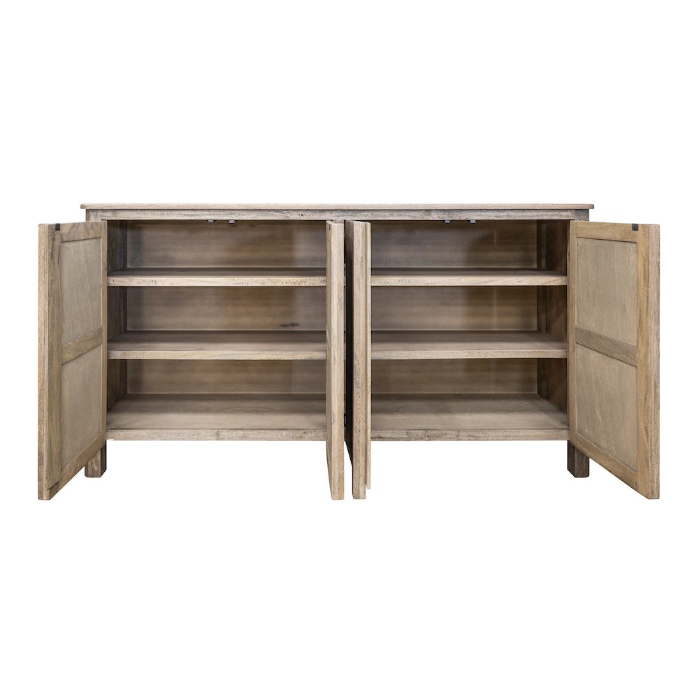 Xel-Ha Natural Console, Almond Brown. Picture 2