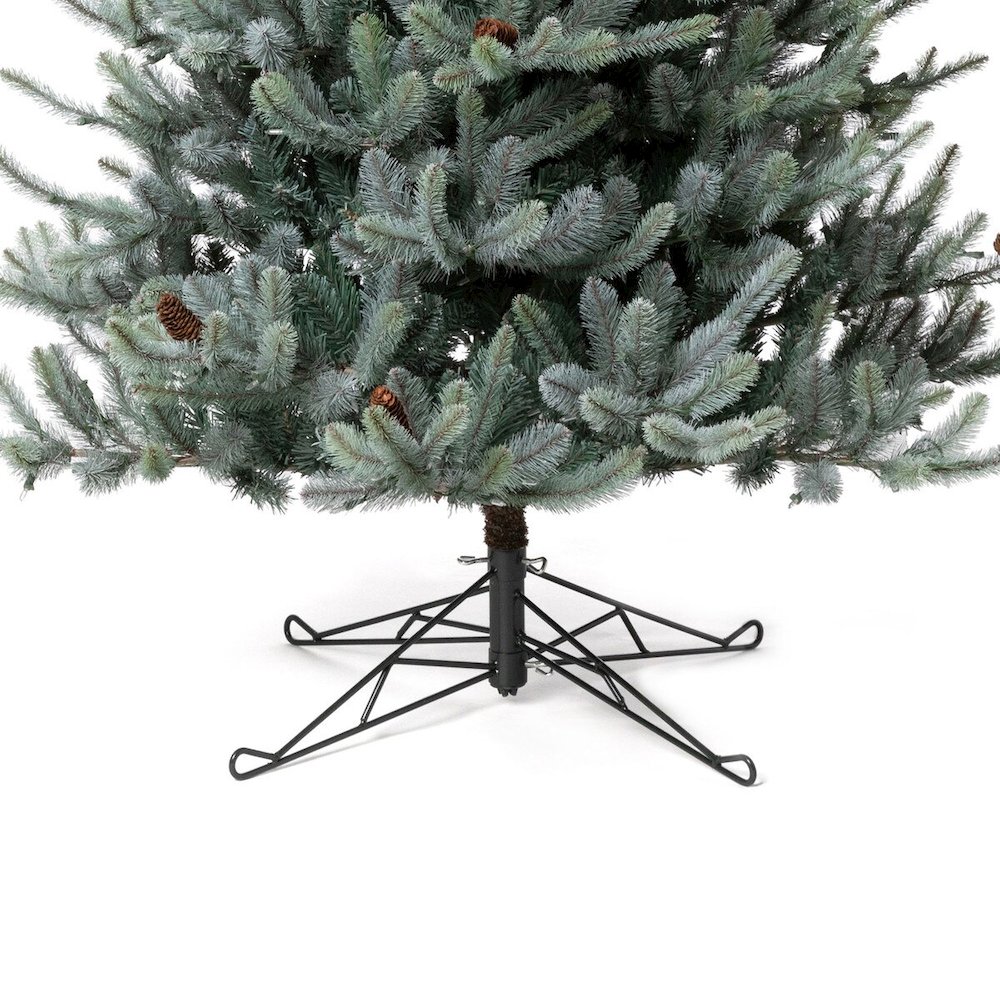 Blue Spruce Slim Christmas Tree, 9'. Picture 2