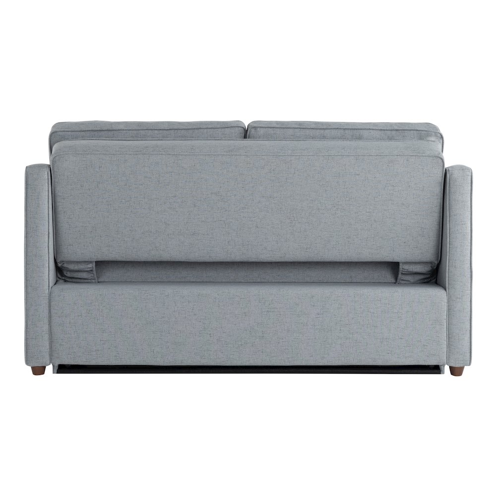Carey Convertible Sofa Light Gray. Picture 14