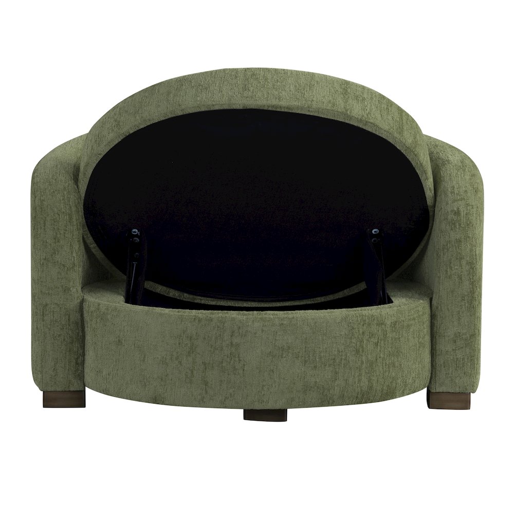 Manchester Accent Chair Large Olive. Picture 5