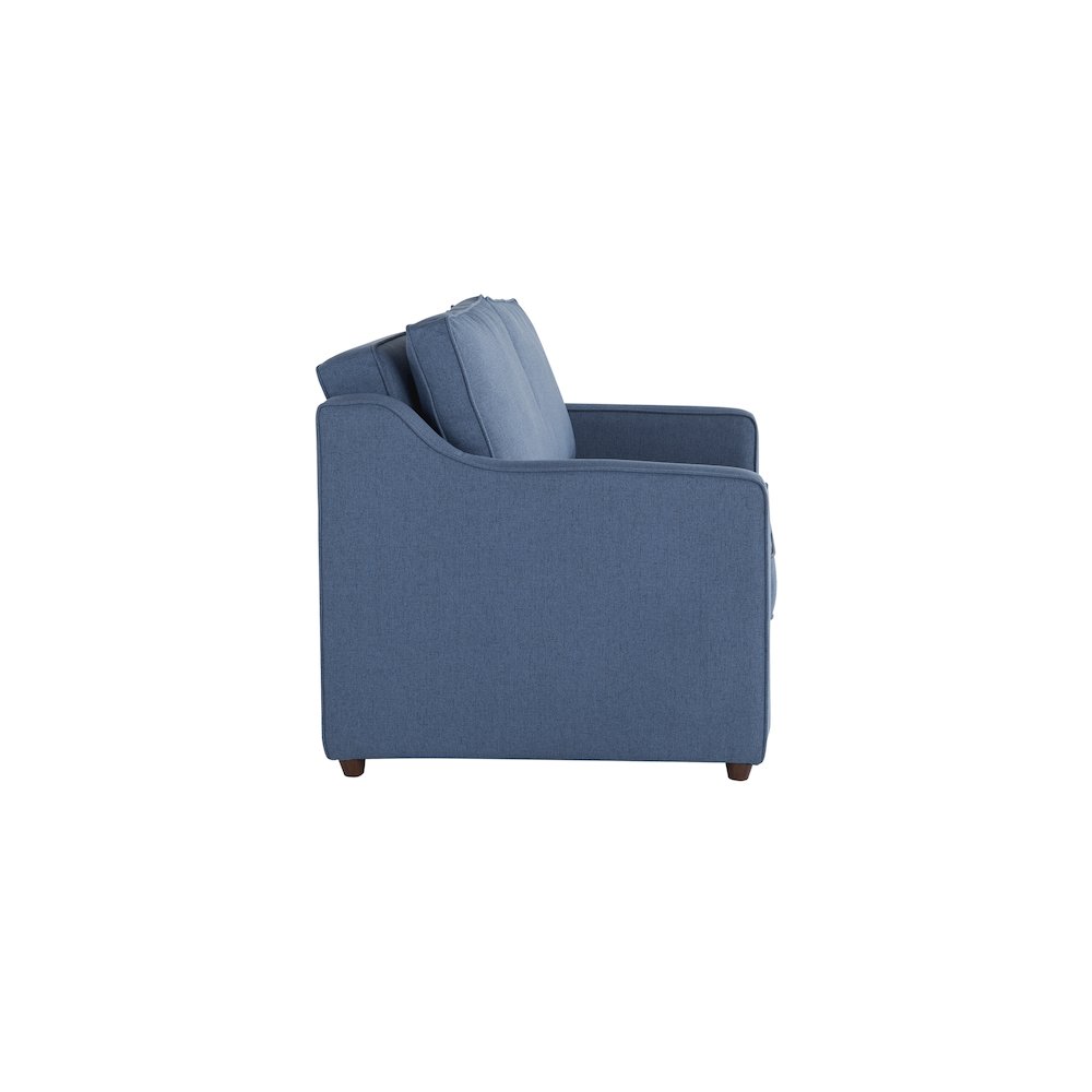 Carey Convertible Sofa Navy. Picture 9