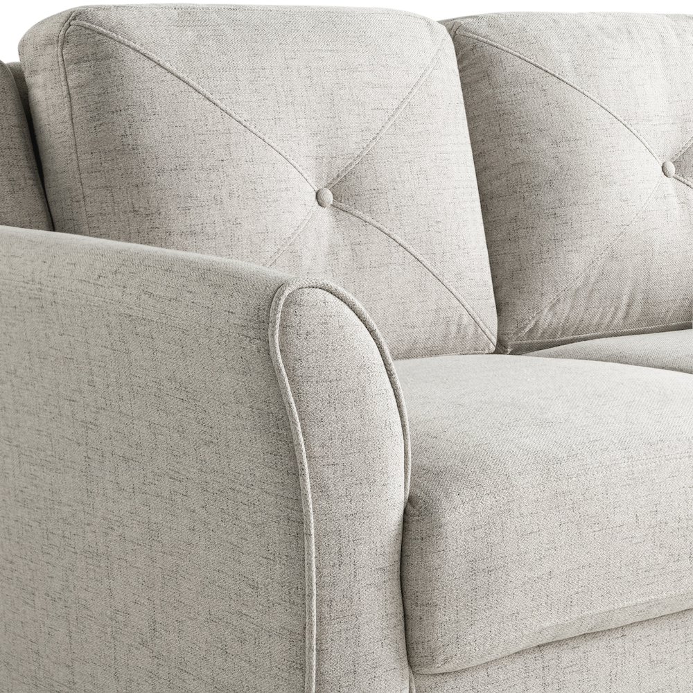 Hartford Loveseat Beige. Picture 4