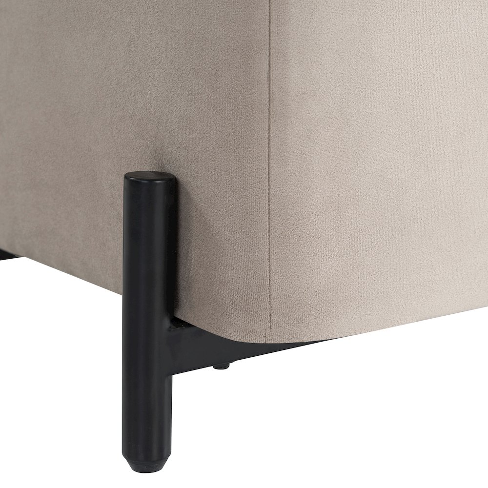 Kona Storage Ottoman Small Taupe. Picture 16
